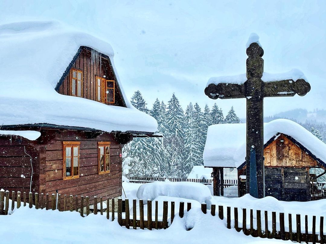 Valašské Beskydy v zimě